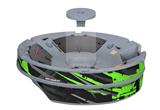 Baja 0014 Neon Green - Vinyl Skin Wrap Graphic fits Ultraskiff 360 (ULTRASKIFF NOT INCLUDED)
