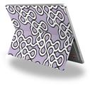 Locknodes 03 Lavender - Decal Style Vinyl Skin (fits Microsoft Surface Pro 4)