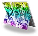 Scene Kid Sketches Rainbow - Decal Style Vinyl Skin (fits Microsoft Surface Pro 4)