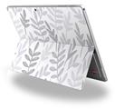 Watercolor Leaves Purple - Decal Style Vinyl Skin fits Microsoft Surface Pro 4 (SURFACE NOT INCLUDED)