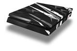 Vinyl Decal Skin Wrap compatible with Sony PlayStation 4 Slim Console Baja 0014 White (PS4 NOT INCLUDED)