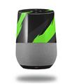 Decal Style Skin Wrap for Google Home Original - Jagged Camo Neon Green (GOOGLE HOME NOT INCLUDED)