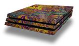 Vinyl Decal Skin Wrap compatible with Sony PlayStation 4 Pro Console Fire And Water (PS4 NOT INCLUDED)