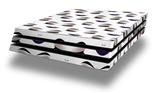 Vinyl Decal Skin Wrap compatible with Sony PlayStation 4 Pro Console Face Dark Purple (PS4 NOT INCLUDED)
