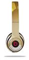 WraptorSkinz Skin Decal Wrap compatible with Beats Solo 2 and Solo 3 Wireless Headphones Bokeh Hex Yellow (HEADPHONES NOT INCLUDED)