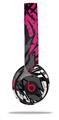 WraptorSkinz Skin Decal Wrap compatible with Beats Solo 2 and Solo 3 Wireless Headphones Baja 0040 Fuchsia Hot Pink (HEADPHONES NOT INCLUDED)