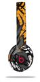 WraptorSkinz Skin Decal Wrap compatible with Beats Solo 2 and Solo 3 Wireless Headphones Baja 0040 Orange (HEADPHONES NOT INCLUDED)