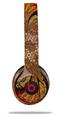 WraptorSkinz Skin Decal Wrap compatible with Beats Solo 2 and Solo 3 Wireless Headphones Flower Stone (HEADPHONES NOT INCLUDED)