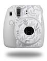 WraptorSkinz Skin Decal Wrap compatible with Fujifilm Mini 8 Camera Watercolor Leaves Purple (CAMERA NOT INCLUDED)