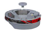 Baja 0014 Red - Vinyl Skin Partial Wrap Graphic fits Top Half of Ultraskiff 360 (ULTRASKIFF NOT INCLUDED)