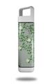 Skin Decal Wrap for Clean Bottle Square Titan Plastic 25oz Victorian Design Green (BOTTLE NOT INCLUDED)