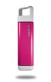 Skin Decal Wrap for Clean Bottle Square Titan Plastic 25oz Solids Collection Hot Pink (Fuchsia) (BOTTLE NOT INCLUDED)