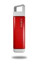 Skin Decal Wrap for Clean Bottle Square Titan Plastic 25oz Solids Collection Red (BOTTLE NOT INCLUDED)