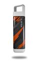 Skin Decal Wrap for Clean Bottle Square Titan Plastic 25oz Jagged Camo Burnt Orange (BOTTLE NOT INCLUDED)
