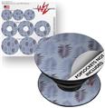 Decal Style Vinyl Skin Wrap 3 Pack for PopSockets Palms 01 Purple On Purple (POPSOCKET NOT INCLUDED)