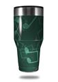 Skin Decal Wrap for Walmart Ozark Trail Tumblers 40oz Bokeh Music Seafoam Green (TUMBLER NOT INCLUDED) by WraptorSkinz