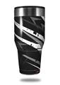Skin Decal Wrap for Walmart Ozark Trail Tumblers 40oz - Baja 0014 White (TUMBLER NOT INCLUDED)