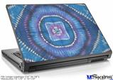 Laptop Skin (Large) - Tie Dye Circles and Squares 100