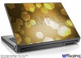 Laptop Skin (Large) - Bokeh Hex Yellow