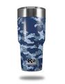 Skin Decal Wrap for K2 Element Tumbler 30oz - WraptorCamo Digital Camo Navy (TUMBLER NOT INCLUDED) by WraptorSkinz