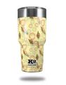 Skin Decal Wrap for K2 Element Tumbler 30oz - Sea Shells 02 Yellow Sunshine (TUMBLER NOT INCLUDED) by WraptorSkinz