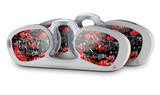 Decal Style Vinyl Skin Wrap 2 Pack for Nooz Glasses Rectangle Case Emo Graffiti (NOOZ NOT INCLUDED) by WraptorSkinz