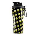 Skin Wrap Decal for IceShaker 2nd Gen 26oz Smileys on Black (SHAKER NOT INCLUDED)