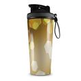 Skin Wrap Decal for IceShaker 2nd Gen 26oz Bokeh Hex Yellow (SHAKER NOT INCLUDED)