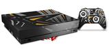 Skin Wrap for XBOX One X Console and Controller Baja 0023 Orange