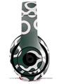 WraptorSkinz Skin Decal Wrap compatible with Beats Studio 2 and 3 Wired and Wireless Headphones Locknodes 03 Hunter Green Skin Only (HEADPHONES NOT INCLUDED)