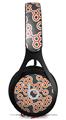 WraptorSkinz Skin Decal Wrap compatible with Beats EP Headphones Locknodes 02 Burnt Orange Skin Only HEADPHONES NOT INCLUDED