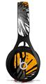 WraptorSkinz Skin Decal Wrap compatible with Beats EP Headphones Baja 0040 Orange Skin Only HEADPHONES NOT INCLUDED