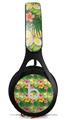 WraptorSkinz Skin Decal Wrap compatible with Beats EP Headphones Beach Flowers 02 Sage Green Skin Only HEADPHONES NOT INCLUDED