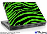 Laptop Skin (Medium) - Zebra Green