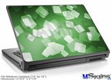 Laptop Skin (Medium) - Bokeh Squared Green