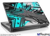 Laptop Skin (Medium) - Baja 0032 Neon Teal