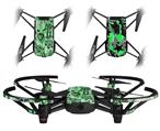 Skin Decal Wrap 2 Pack for DJI Ryze Tello Drone Scene Kid Sketches Green DRONE NOT INCLUDED