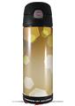 Skin Decal Wrap for Thermos Funtainer 16oz Bottle Bokeh Hex Yellow (BOTTLE NOT INCLUDED) by WraptorSkinz