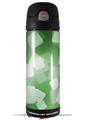 Skin Decal Wrap for Thermos Funtainer 16oz Bottle Bokeh Squared Green (BOTTLE NOT INCLUDED) by WraptorSkinz