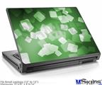 Laptop Skin (Small) - Bokeh Squared Green