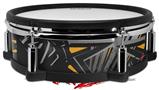 Skin Wrap works with Roland vDrum Shell PD-128 Drum Baja 0023 Orange (DRUM NOT INCLUDED)