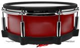 Skin Wrap works with Roland vDrum Shell PD-140DS Drum Solids Collection Red Dark (DRUM NOT INCLUDED)