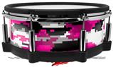 Skin Wrap works with Roland vDrum Shell PD-140DS Drum WraptorCamo Digital Camo Hot Pink (DRUM NOT INCLUDED)