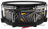 Skin Wrap works with Roland vDrum Shell PD-140DS Drum Baja 0023 Orange (DRUM NOT INCLUDED)