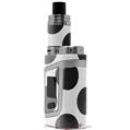 Skin Decal Wrap for Smok AL85 Alien Baby Kearas Polka Dots White And Black VAPE NOT INCLUDED
