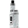 Skin Decal Wrap for Smok AL85 Alien Baby Watercolor Leaves Blues VAPE NOT INCLUDED