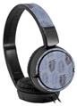 Decal style Skin Wrap for Sony MDR ZX110 Headphones Palms 01 Purple On Purple (HEADPHONES NOT INCLUDED)
