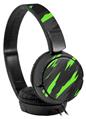 Decal style Skin Wrap for Sony MDR ZX110 Headphones Jagged Camo Neon Green (HEADPHONES NOT INCLUDED)