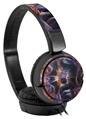 Decal style Skin Wrap compatible with Sony MDR ZX110 Headphones Hyper Warp (HEADPHONES NOT INCLUDED)