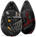 Skin Decal Wrap 2 Pack compatible with Suorin Drop Baja 0023 Orange VAPE NOT INCLUDED